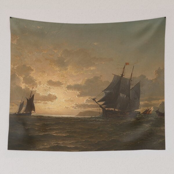 Item preview, Return of the Whalers -William Bradford designed and sold by tomorrowsart.