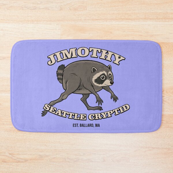 Item preview, Jimothy the Seattle Cryptid Cute Ballard Raccoon designed and sold by TheSillySartor.
