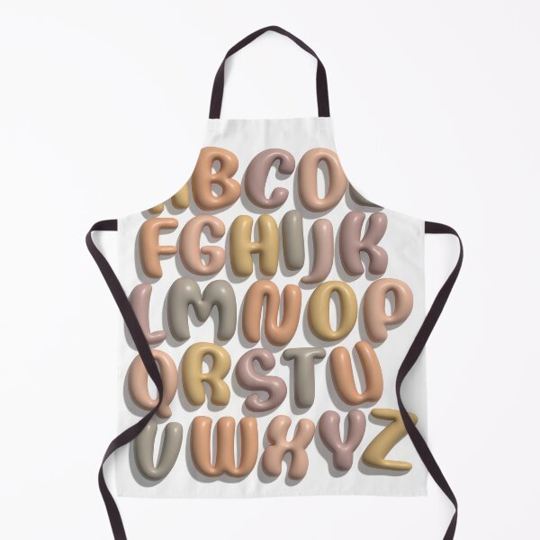 Item preview, Nursery Alphabet A to Z in Soft Boho Beige designed and sold by AniDragonfly.