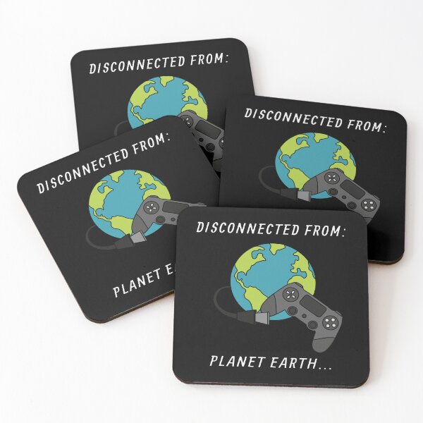 Item preview, Disconnected From Planet Earth. Gaming. Gaming addict. Gaming humor. Video games designed and sold by NPC-wear.