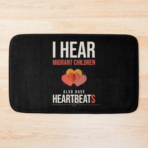 Item preview, I Hear Migrant Children Also Have Heartbeats Human Rights Support designed and sold by Redgiant87x.