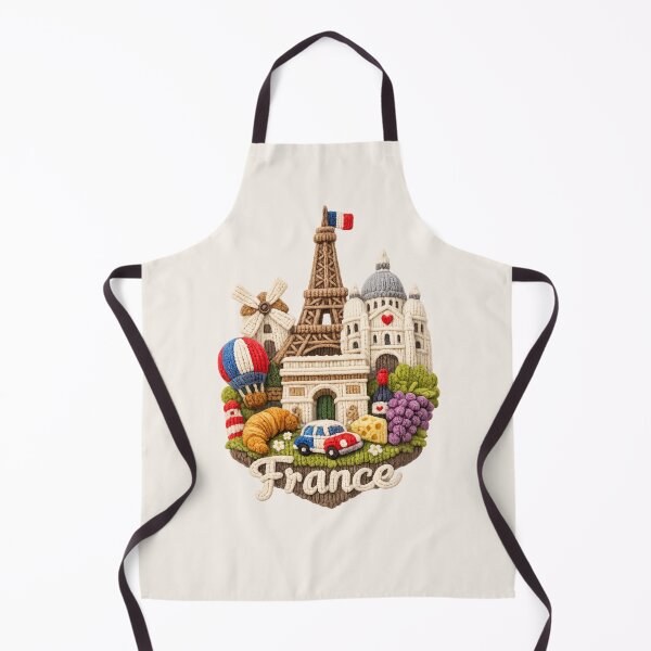 Item preview, Cute Knitted France Landmark | Handmade Yarn Knit Travel Souvenir designed and sold by Moons Studio.