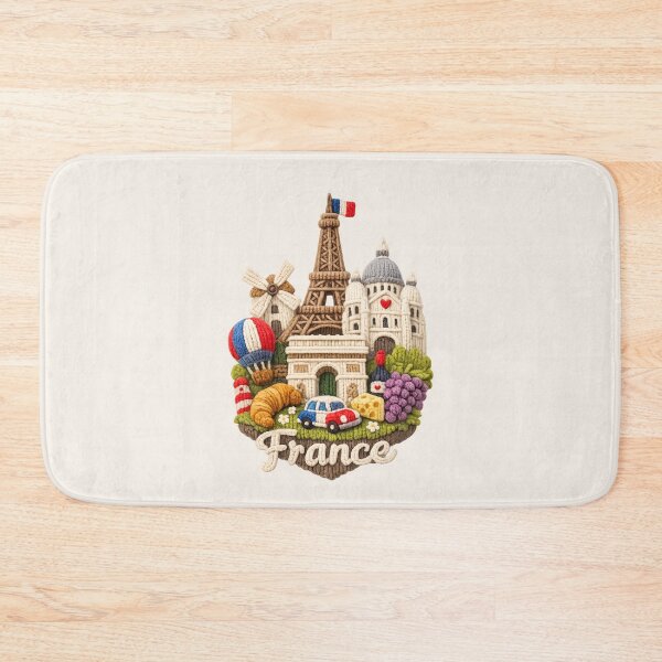 Item preview, Cute Knitted France Landmark | Handmade Yarn Knit Travel Souvenir designed and sold by Moons Studio.