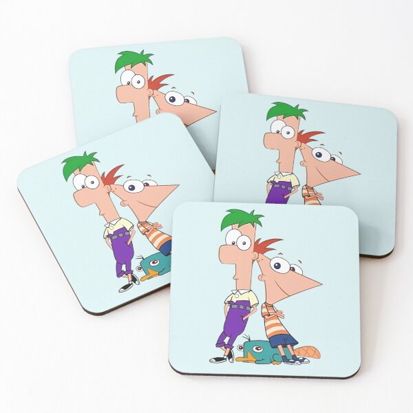 Item preview, Phineas and Ferb with Perry The Platypus Trio designed and sold by Ardonaredb.