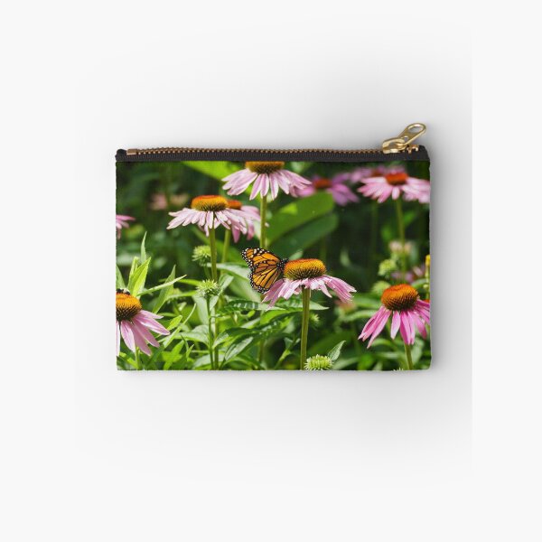 Item preview, monarch on cone flower designed and sold by distracted.