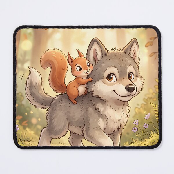 Item preview, Whimsical Woodland Animal Illustration designed and sold by naragon4289.