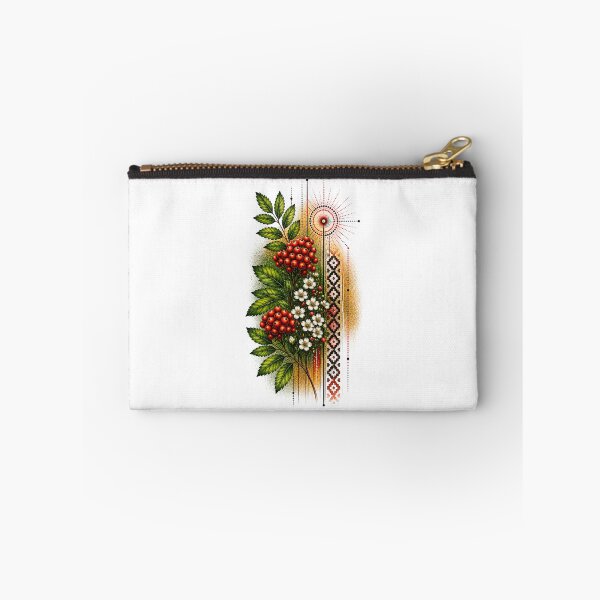 Item preview, Rowan Berries and White Wildflowers designed and sold by PetalGarden.