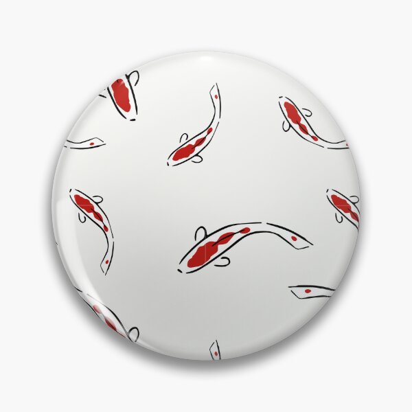 Item preview, Minimalist Japanese Koi Fish Pattern Art designed and sold by Zaya_art.