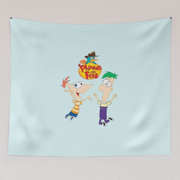 Item preview, Phineas and Ferb Show Logo with Agent P designed and sold by Ardonaredb.