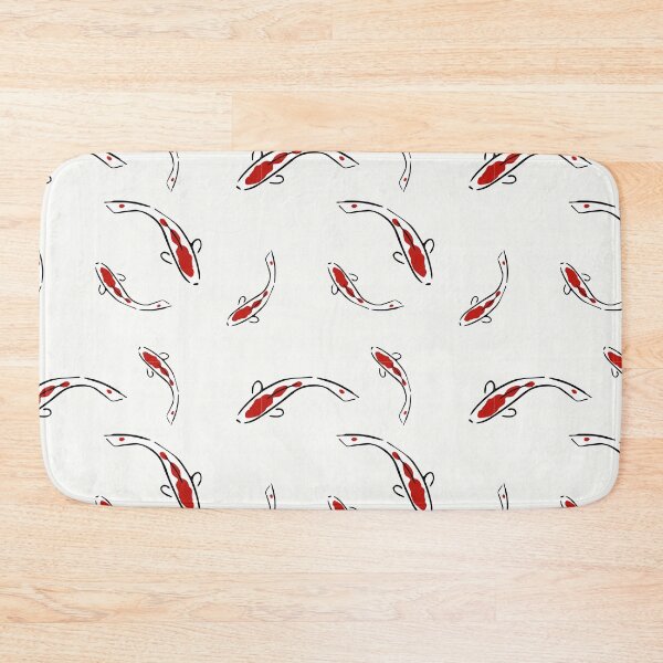 Item preview, Minimalist Japanese Koi Fish Pattern Art designed and sold by Zaya_art.