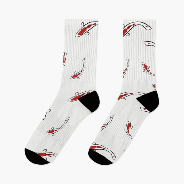 Item preview, Minimalist Japanese Koi Fish Pattern Art designed and sold by Zaya_art.