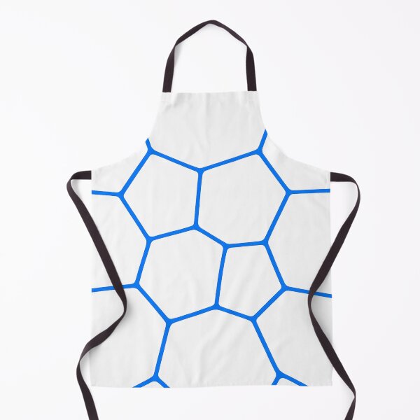 Item preview, Blue Geometric Soccer Ball Pattern designed and sold by JMDG Studio.