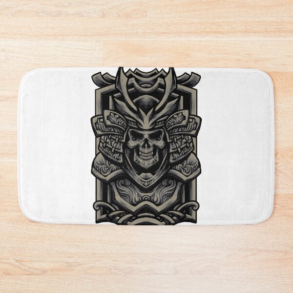 Item preview, Dark Samurai Skull Warrior Emblem designed and sold by Rogue Heart Collective™.