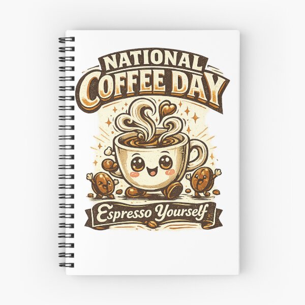 Item preview, Espresso Yourself National Coffee Day Cute designed and sold by irfanshikh.