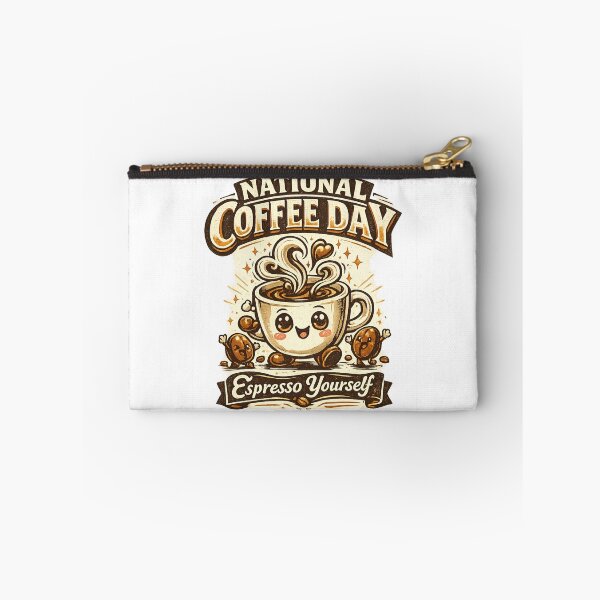 Item preview, Espresso Yourself National Coffee Day Cute designed and sold by irfanshikh.