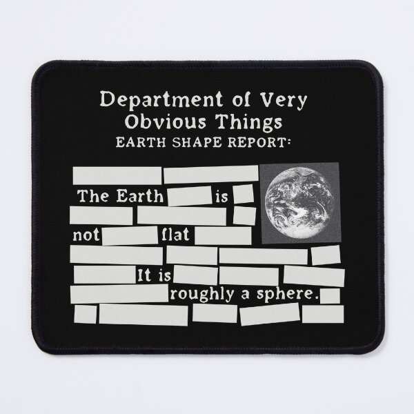 Item preview, EARTH SHAPE REPORT designed and sold by NPC-wear.