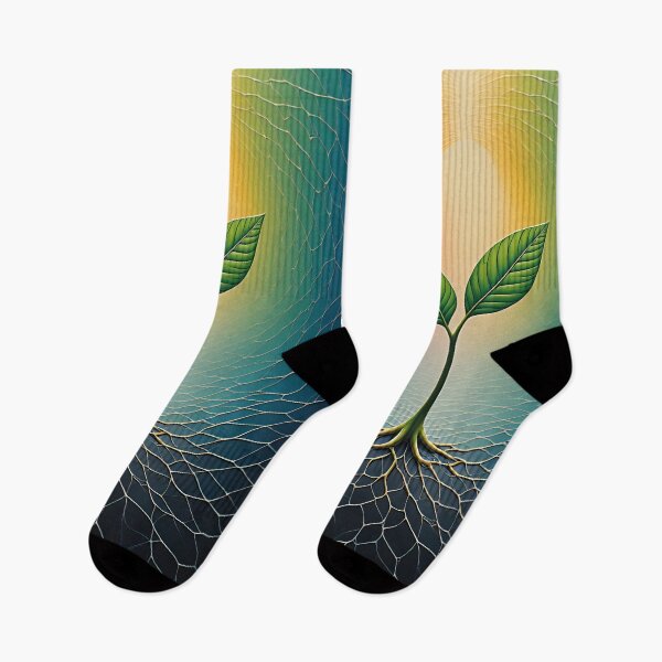Item preview, A young seedling grows towards the light. designed and sold by Mianku | Für das Leben.