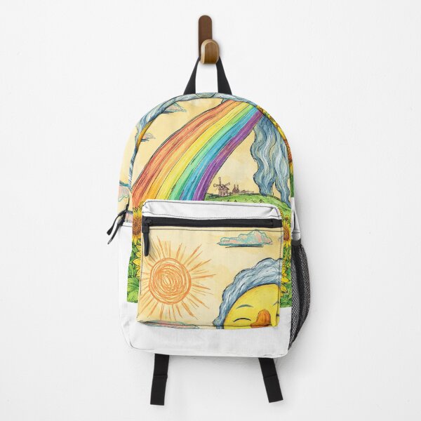 Item preview, Smiling Sun Rainbow designed and sold by AdolfoGonzales.