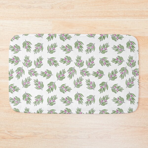 Item preview, Pink Olive Branch Pattern Mediterranean Botanical Art designed and sold by Zaya_art.