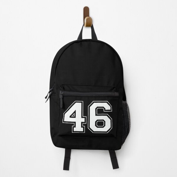 Item preview, Classic Sports Number 46 Bold White Racing Style designed and sold by Void Script.