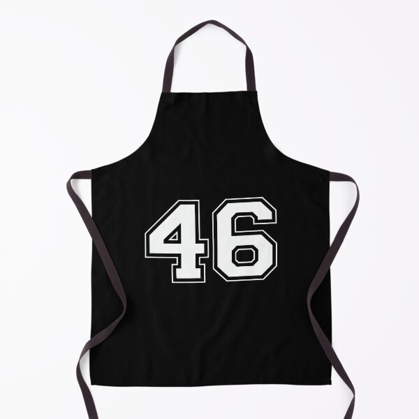 Item preview, Classic Sports Number 46 Bold White Racing Style designed and sold by Void Script.