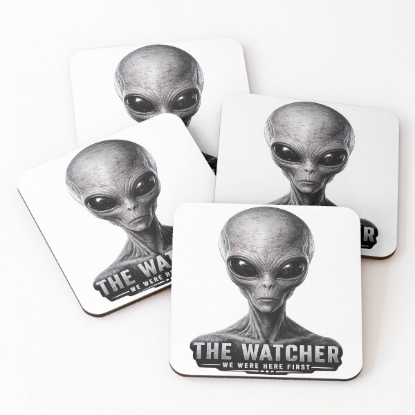 Item preview, The Watcher Alien Portrait designed and sold by Ruamid.