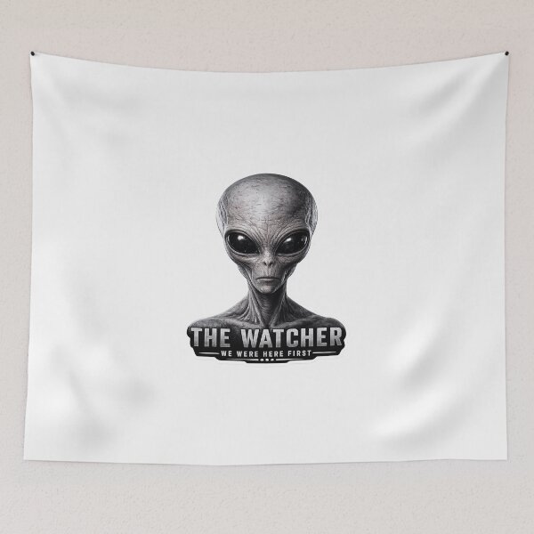 Item preview, The Watcher Alien Portrait designed and sold by Ruamid.