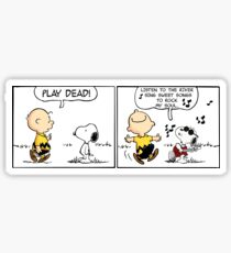 Play Dead Sticker