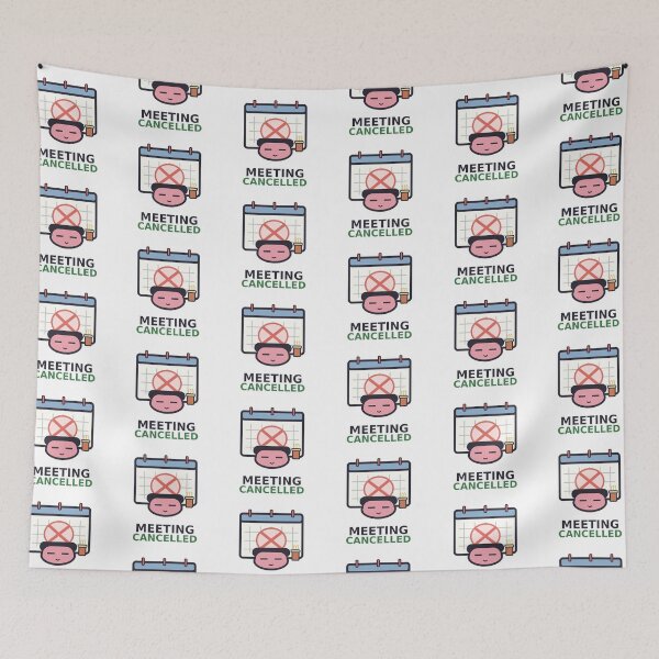 Item preview, Meeting Cancelled — Funny Office Humor Design, Cute Gift For Coworkers designed and sold by QuirkyCartel.