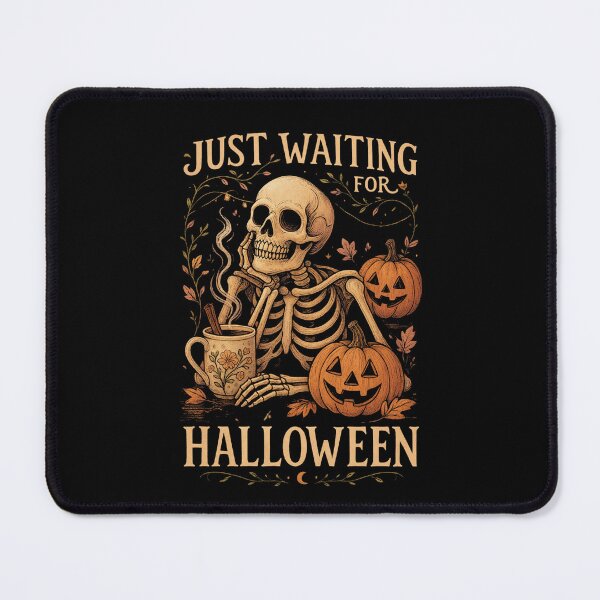 Item preview, Just waiting for Halloween Skeleton  designed and sold by fernandmoonbeam.