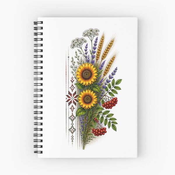Item preview, Sunflowers Lavender & Rowan Berries designed and sold by PetalGarden.