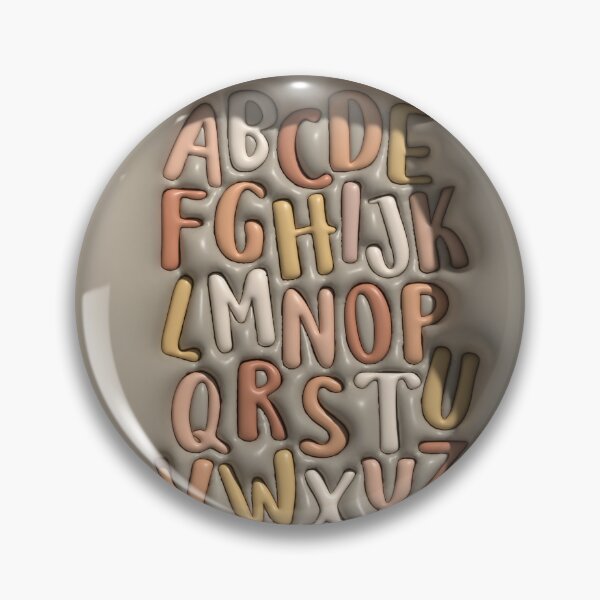 Item preview, Nursery Alphabet A to Z in Muted Boho Tones designed and sold by AniDragonfly.