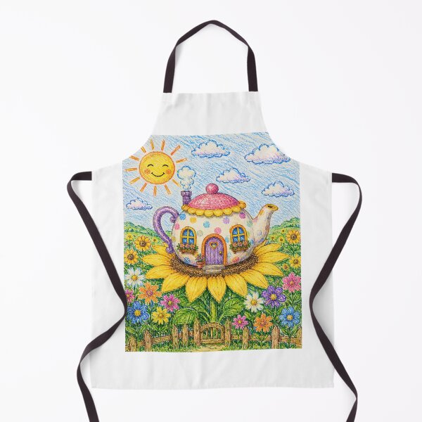 Item preview, Cute Teapot House designed and sold by AdolfoGonzales.