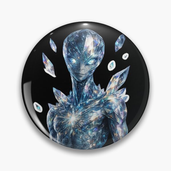 Artikelvorschau, Crystal Alien Prism Portrait entworfen und verkauft von Ruamid.