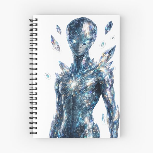 Item preview, Crystal Alien Prism Portrait designed and sold by Ruamid.