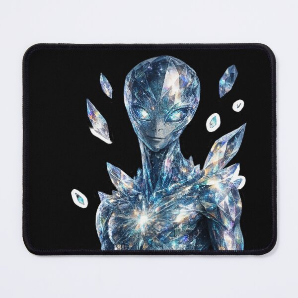 Item preview, Crystal Alien Prism Portrait designed and sold by Ruamid.