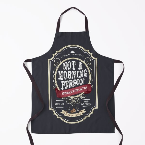 Item preview, Not a Morning Person designed and sold by TykeScribble.