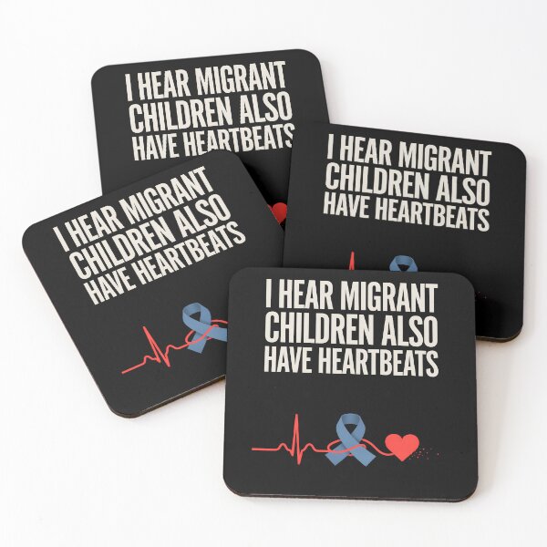 Item preview, I Hear Migrant Children Also Have Heartbeats Peaceful Human Rights designed and sold by Redgiant87x.