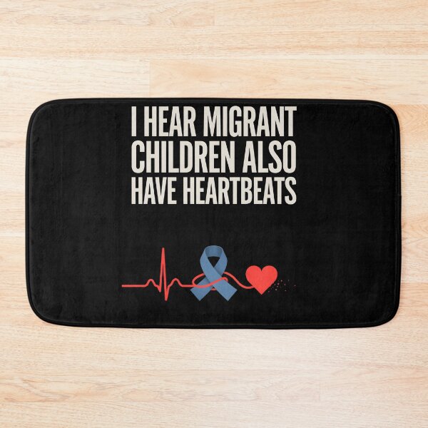 Item preview, I Hear Migrant Children Also Have Heartbeats Peaceful Human Rights designed and sold by Redgiant87x.