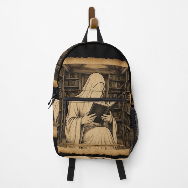 Item preview, Faceless Ghost Reading a Book Dark Academia Vintage Aesthetic designed and sold by thoughtswear.