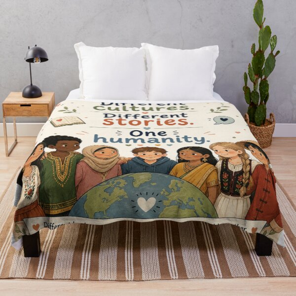 Item preview, Different cultures. Different stories. One humanity. designed and sold by HarTee.