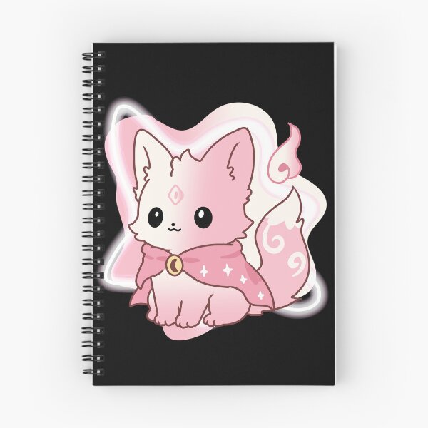 Item preview, cute pink cat of magic designed and sold by Herban-shop.