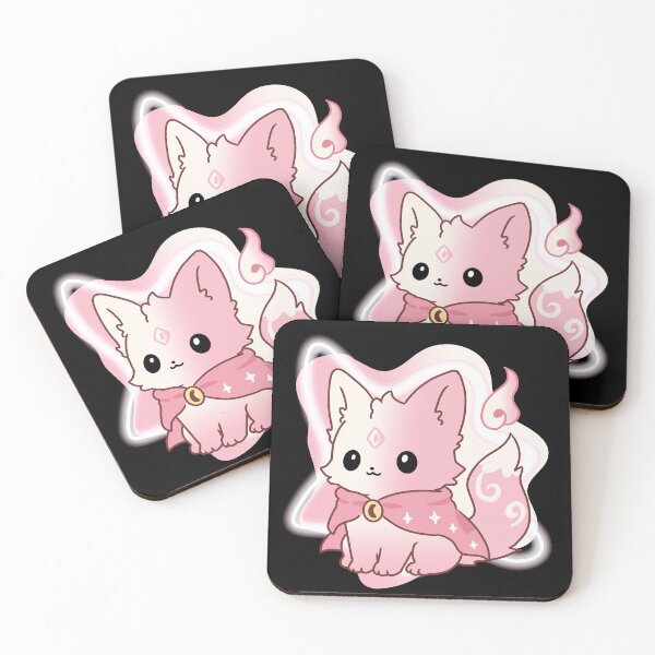 Item preview, cute pink cat of magic designed and sold by Herban-shop.
