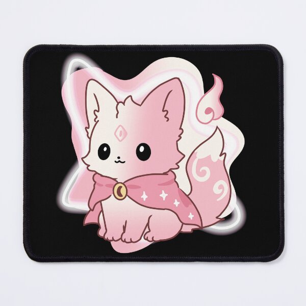 Item preview, cute pink cat of magic designed and sold by Herban-shop.