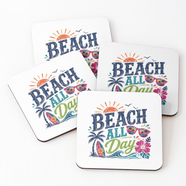 Item preview, Beach All Day Summer Vacation Tropical Ocean Lover designed and sold by RetroMini2026.