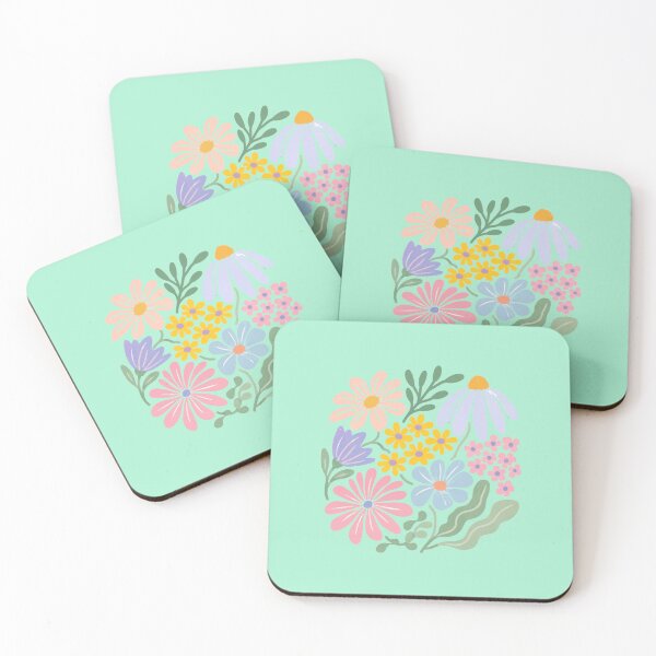 Item preview, Cottagecore Wildflower Bouquet Nursery Illustration designed and sold by bosamji.