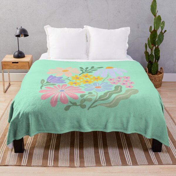 Item preview, Cottagecore Wildflower Bouquet Nursery Illustration designed and sold by bosamji.