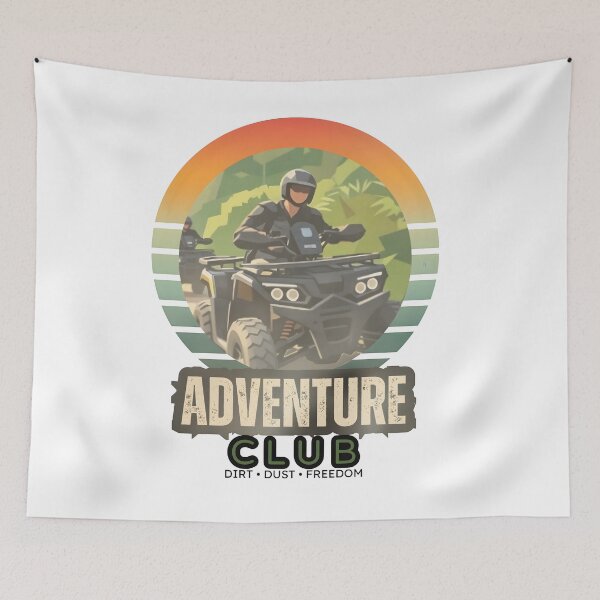 Item preview, Thailand ATV Adventure Club | Retro Off-Road Vintage T-Shirt Design designed and sold by Spirit of Siam.