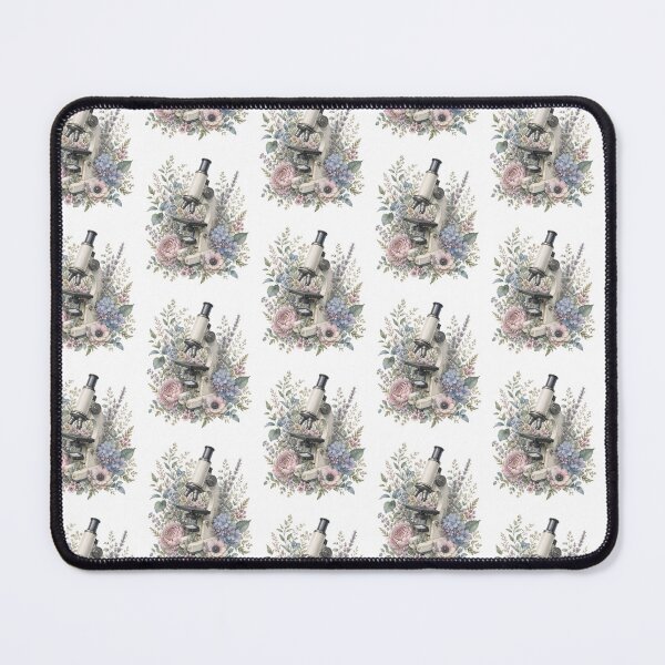 Item preview, Floral microscope science illustration designed and sold by KLflorals.