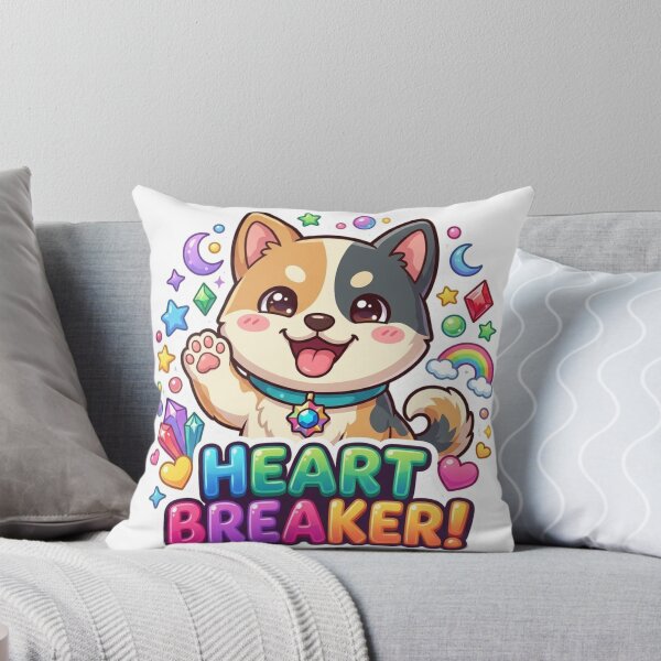 Item preview, Heart Breaker Cute Puppy Sticker designed and sold by ExploreAura Studio.